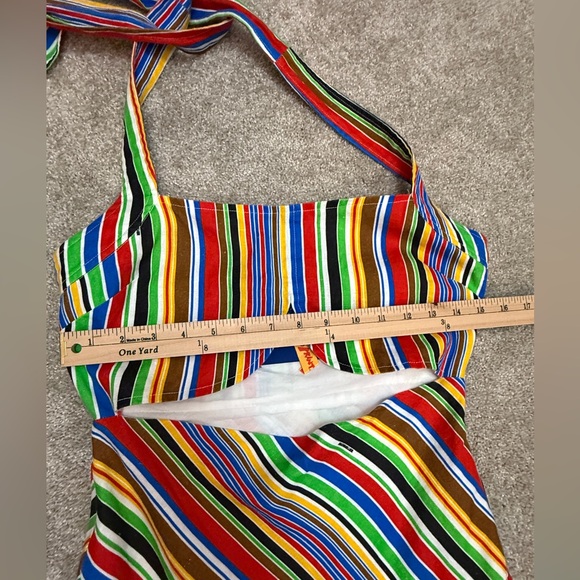 SIMON MILLER PIKO STRIPED LINEN MAXI DRESS - Picture 7 of 16